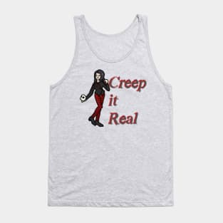 "Creep it Real" Goth Tank Top